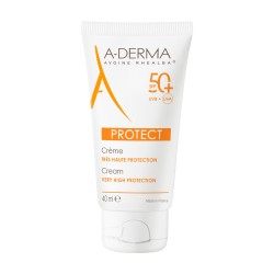 A-Derma Protect Creme Fotoprotetor FPS 50+ 40 ml