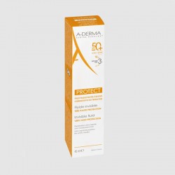 A-Derma Protect Fluide Solaire Invisible SPF 50+ 40 ml