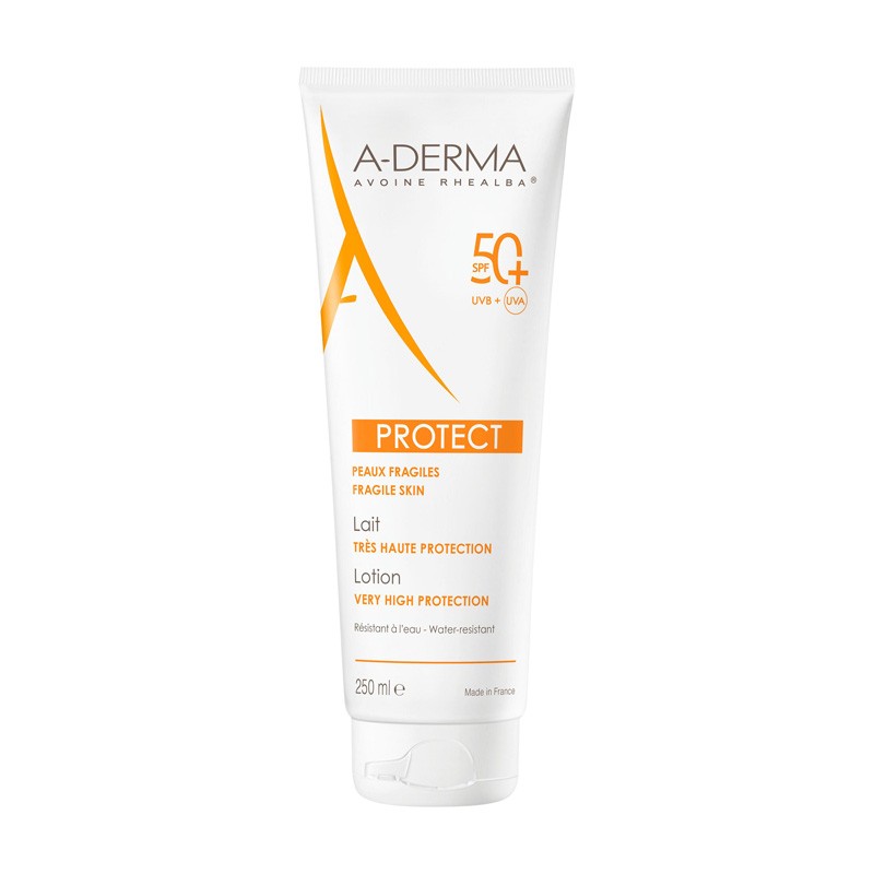 Sonnenlotion für empfindliche Haut A-Derma Protective Milk SPF50+ 250ml Sonnenlotion für empfindliche Haut A-Derma Protective Milk SPF50+ 250ml