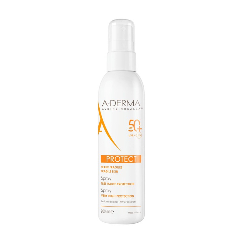A-Derma Protect Adultes Spray SPF50+ 200 ml