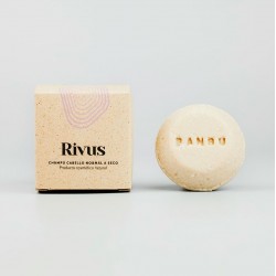 BANBU Bio-Festshampoo für normales bis trockenes Haar RIVUS, 75 g
