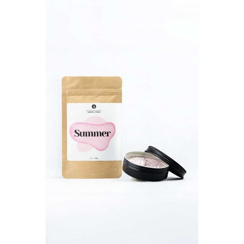 BANBU Nachfüllpackung Natürliche Zahnpasta Pulver Sommer (Erdbeere) 120ml BANBU Nachfüllpackung Natürliche Zahnpasta Pulver Sommer (Erdbeere) 120ml
