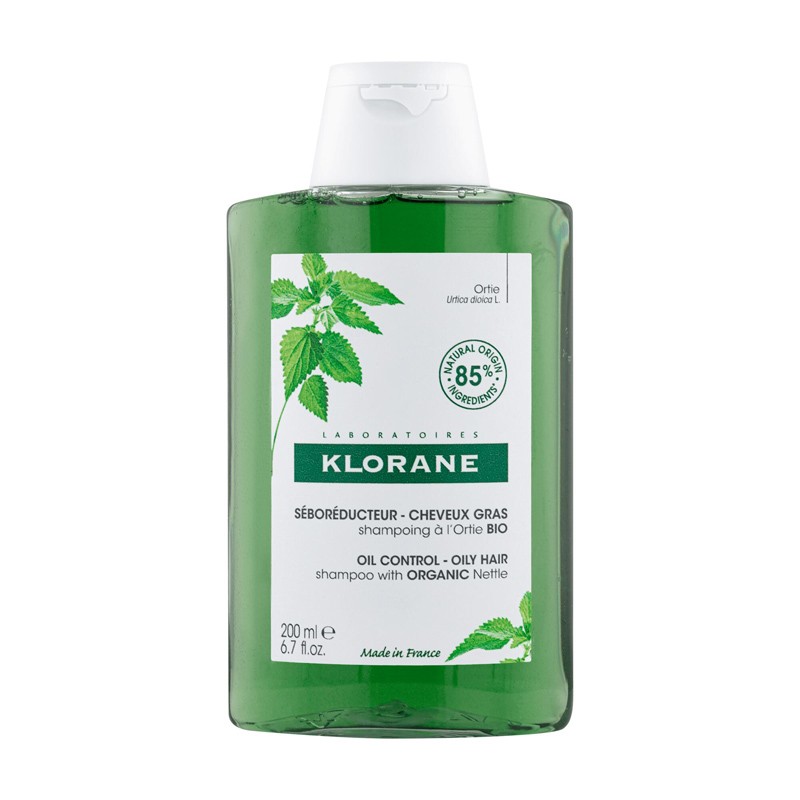 Pflegen Sie Ihr fettiges Haar KLORANE BIO Brennnessel-Shampoo 200 ml 【KAUFEN】