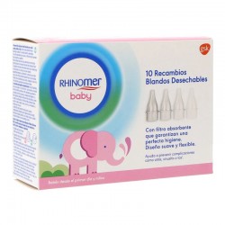 RHINOMER BABY NARHINEL Confort 10 Disposable Soft Refills
