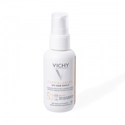 VICHY Capital Soleil UV-AGE Daily mit Farbe SPF50+ Wasserfluid 40ml