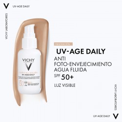 VICHY Capital Soleil UV-AGE Daily mit Farbe SPF50+ Wasserfluid Photoaging