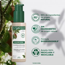 KLORANE Cica-Réparateur Cheveux Secs et Abîmés au Cupuaçu Bio et Acide Hyaluronique 100 ml Bienfaits