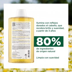 KLORANE Kamillenshampoo mit goldenen Reflexen 400 ml