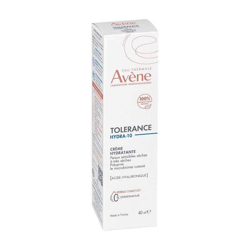 AVENE Tolerance Hydra-10 100% Natural Moisturizing Cream 40ml AVENE Tolerance Hydra-10 100% Natural Moisturizing Cream 40ml