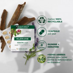 KLORANE Keratincaps Cheveux 30 Gélules