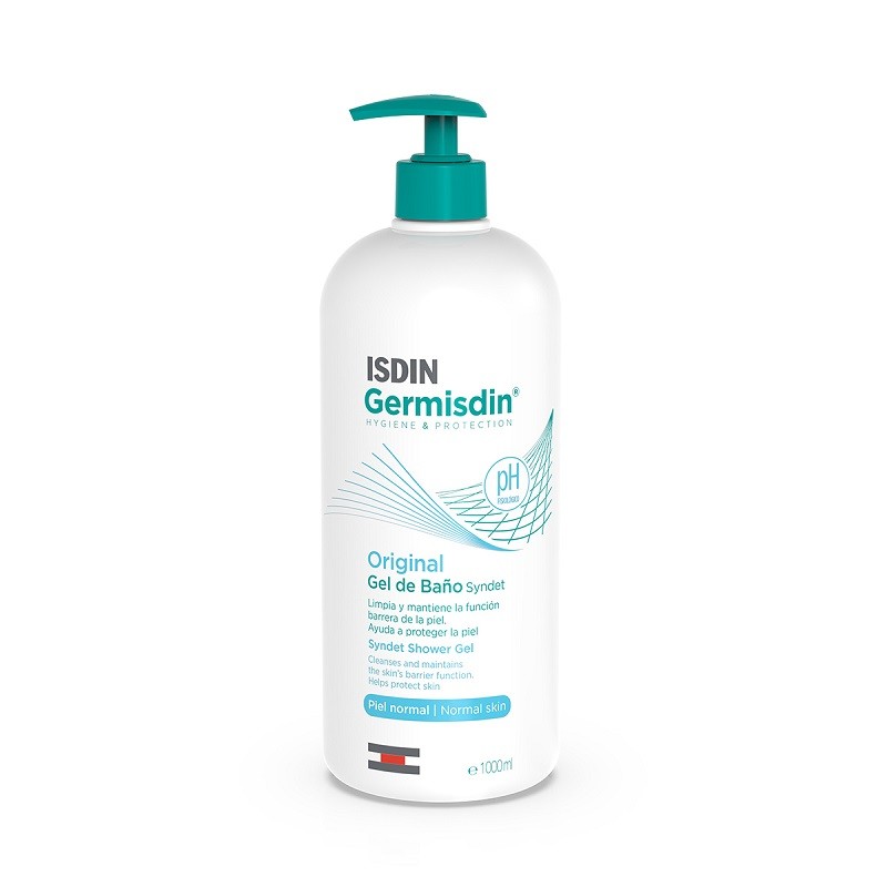 ISDIN GERMISDIN Original Gel de Banho Sem Sabão 1L ISDIN GERMISDIN Original Gel de Banho Sem Sabão 1L