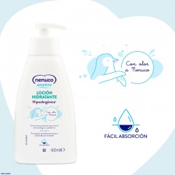 NENUCO Sensitive Lotion Hydratante Bébé Absorption Facile 400 ml