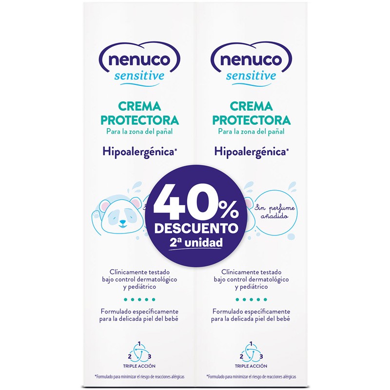 NENUCO Sensitive Duplo Windelschutzcreme 2x100 ml NENUCO Sensitive Duplo Windelschutzcreme 2x100 ml
