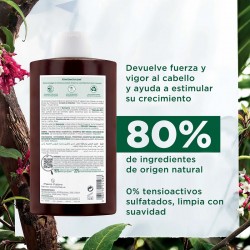 KLORANE DUPLO Shampoing Quinine 2x400ml
