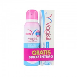 VAGISIL Gel Lubricante Vaginal 50gr + Spray Íntimo Desodorante 125ml de REGALO