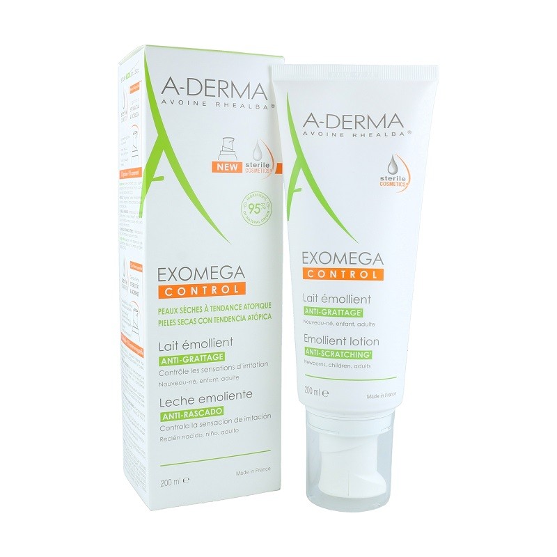 A-DERMA Exomega Control Erweichende Milch 200ml