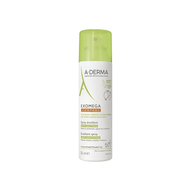 A-DERMA Exomega Control Emollient Spray 50ml A-DERMA Exomega Control Emollient Spray 50ml
