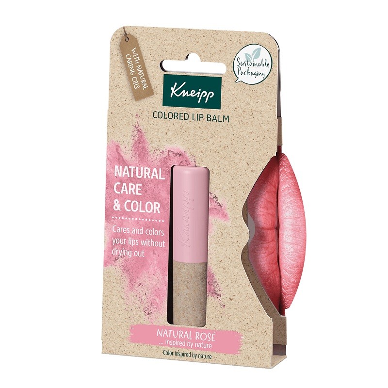 KNEIPP Bálsamo Labial Colored Lip Care Natural Rosé