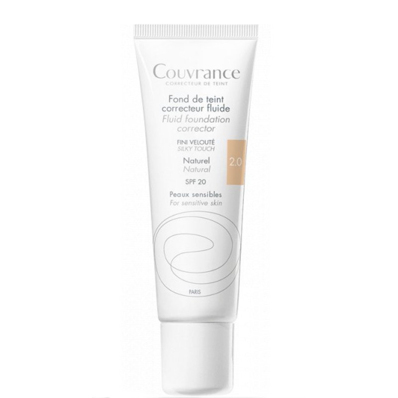 Avène Couvrance Fluid Make-Up Sand Nº3 SPF20 Avène Couvrance Fluid Make-Up Sand Nº3 SPF20