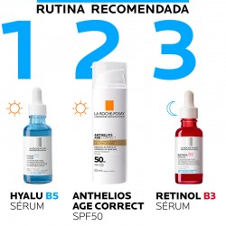 La Roche Posay Retinol B3 Sérum concentrado Antiarrugas Rutina Recomendada