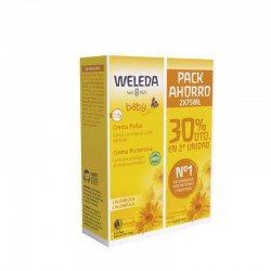 WELEDA Duplo Baby Calendula Diaper Cream 2x75ml