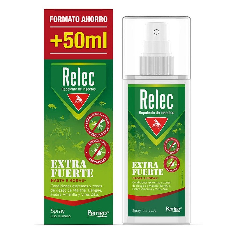 RELEC Extra Fuerte Repelente Mosquitos Spray 125ml