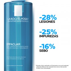 La Roche Posay EFFACLAR Gel detergente purificante 400ml