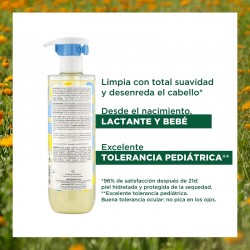 KLORANE BABY Calendula Sanftes Reinigungsgel für Körper und Haar, 500 ml