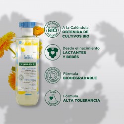 KLORANE BABY Calendula Sanftes Reinigungsgel für Körper und Haar, 500 ml