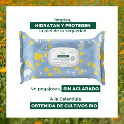 KLORANE BABY Sanfte Reinigungstücher Calendula 70 Einheiten