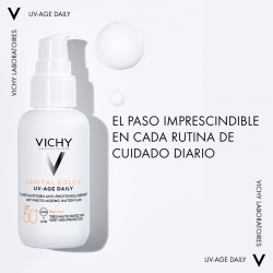 VICHY Capital Soleil UV-AGE Daily SPF50+ Water Fluid Cuidado Diario 40ml