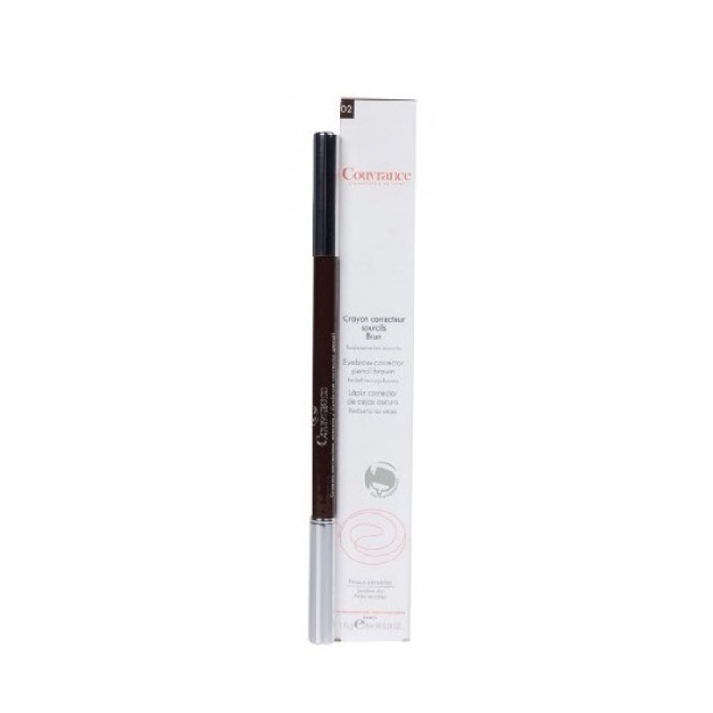 Avène Couvrance Lápis Corretor de Sobrancelhas Escuro Redefina suas sobrancelhas Nº2 Avène Couvrance Lápis Corretor de Sobrancelhas Escuro Redefina suas sobrancelhas Nº2
