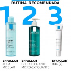 LA ROCHE POSAY Effaclar Mikro-Peeling-Reinigungsgel 400ml