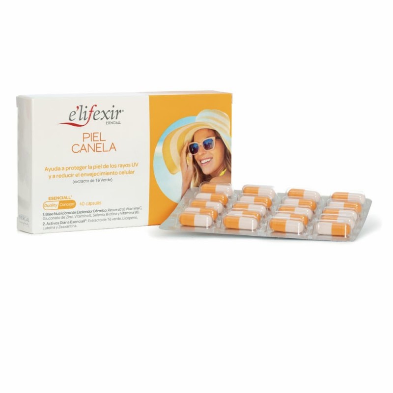 ELIFEXIR Esenciall Skin Integratore Alimentare Cannella 40 capsule