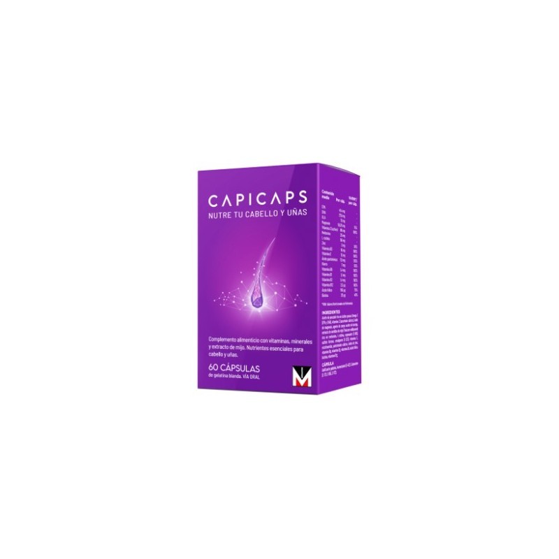 CAPICAPS Cabelo e Unhas 60 Cápsulas