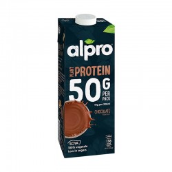 ALPRO Bevanda di soia al cioccolato con proteine ​​vegetali al 100% 1L
