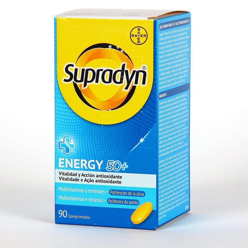SUPRADYN Energy 50+ Vitamines Adulte 90 comprimés