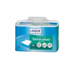 LINDOR Salvacamas Empapadores con Alas 60x180cm 15 Unidades
