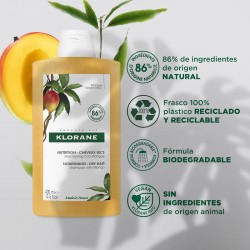 KLORANE Pflegendes Mango-Shampoo 400ml