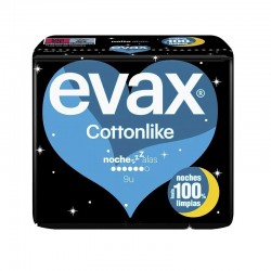 EVAX Cottonlike Nachtkompresse mit Flügeln 9 Einheiten