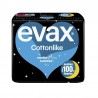 EVAX Compressa Noturna Cottonlike Com Asas 9 Unidades