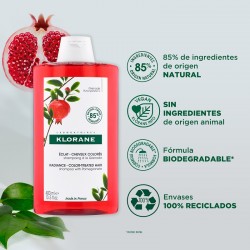 KLORANE Shampoo Romã 400ml