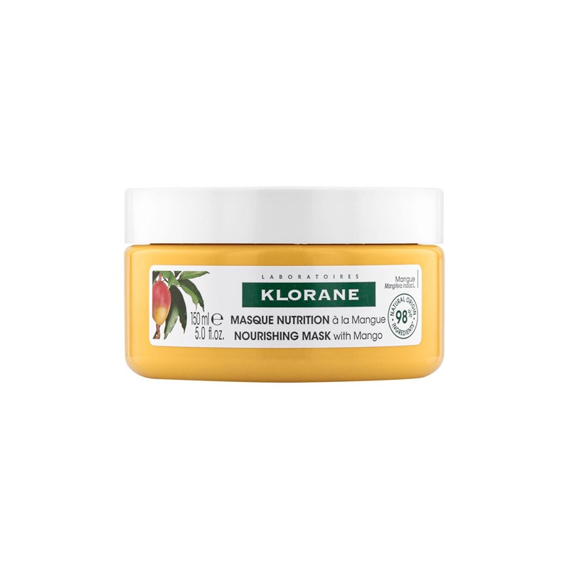 KLORANE Masque Réparateur au Beurre de Mangue 150 ml