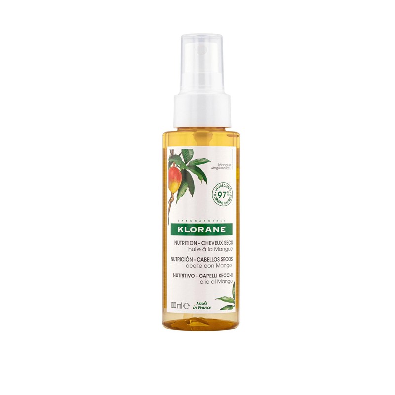 KLORANE Mangoöl 125 ml für trockenes Haar KLORANE Mangoöl 125 ml für trockenes Haar