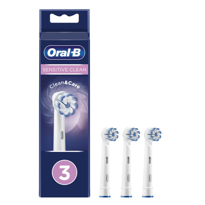 ORAL-B Sensitive Clean 3 Replacement Heads