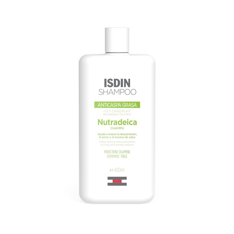 ISDIN Nutradeica Fettiges Antischuppenshampoo 400 ml