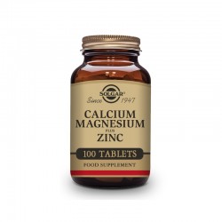 SOLGAR Calcium and Magnesium with Zinc 100 tablets