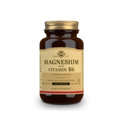 SOLGAR Magnesio + Vitamina B6 (250 Comprimidos)