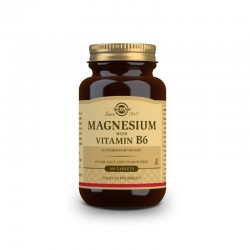 SOLGAR Magnesium + Vitamin B6 (100 Tabletten)