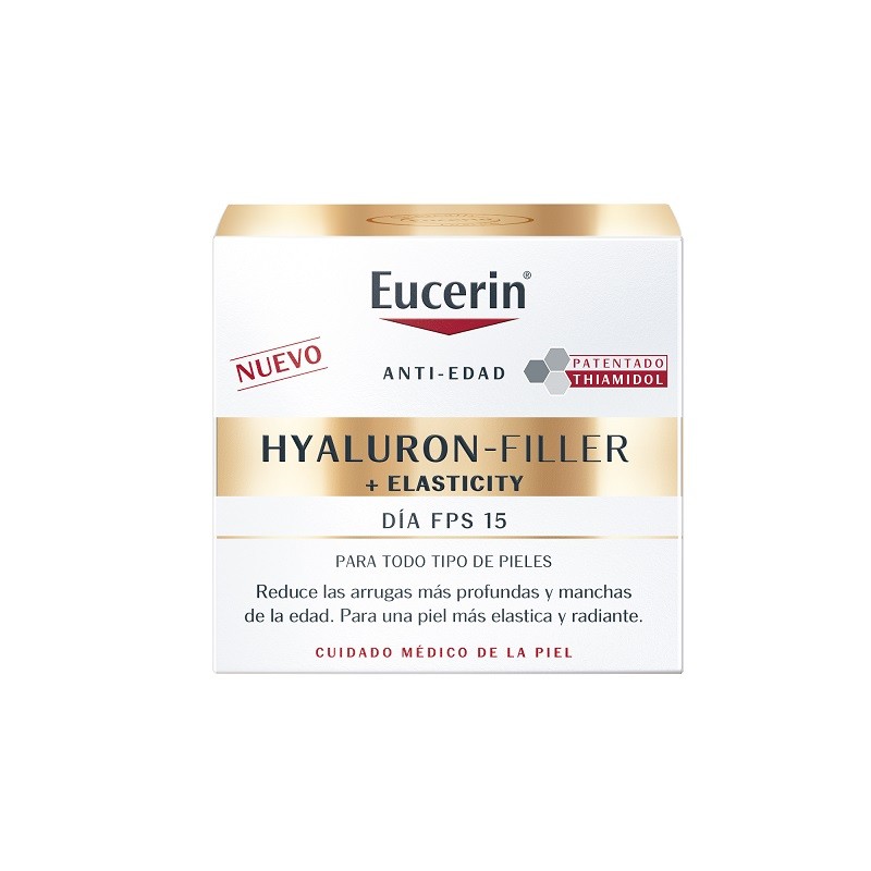EUCERIN Hyaluron-Filler +Elasticity Creme de Dia FPS 15 (50ml)